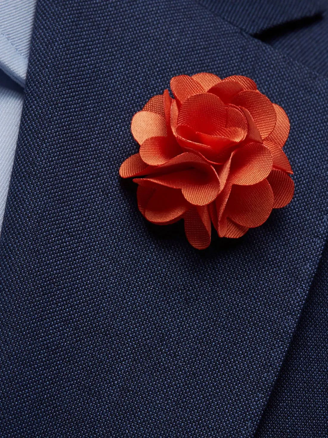 Apricot Flower Lapel Pin