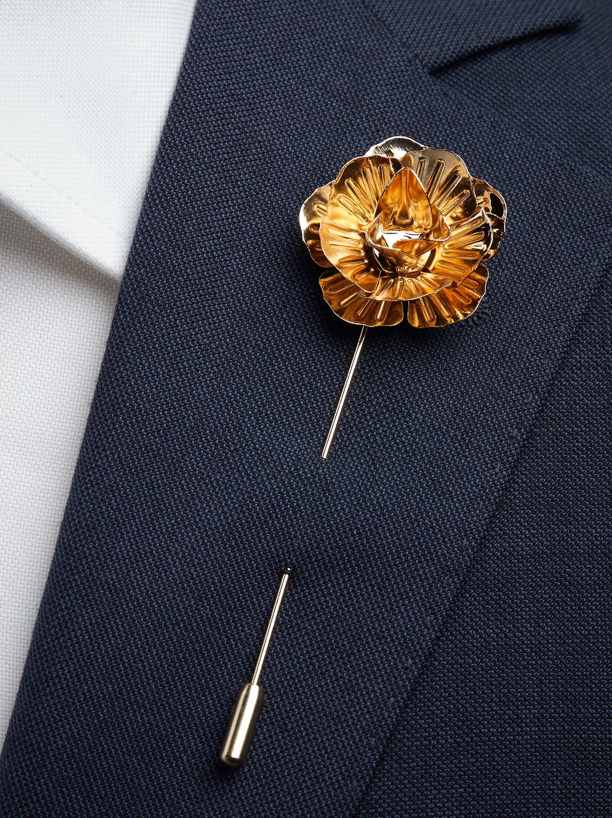 Gold Lapel Pin Vigo