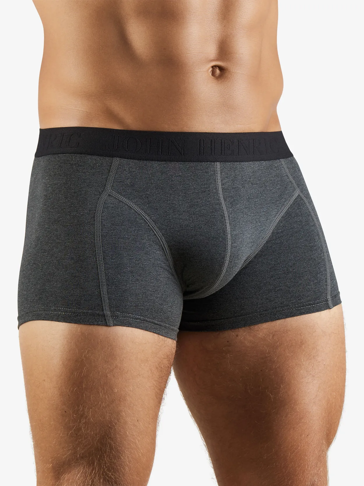 Donkergrijze Boxershorts Chad