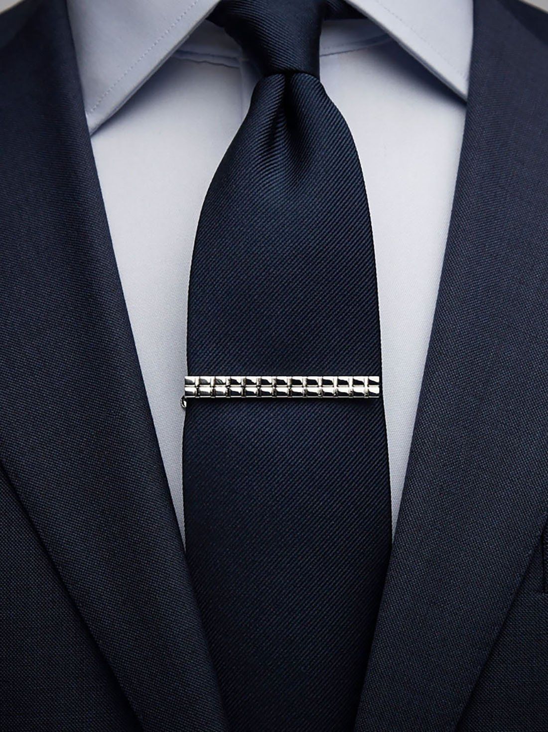  Tie Mags™ The Silver Key - Magnetic Tie Clip