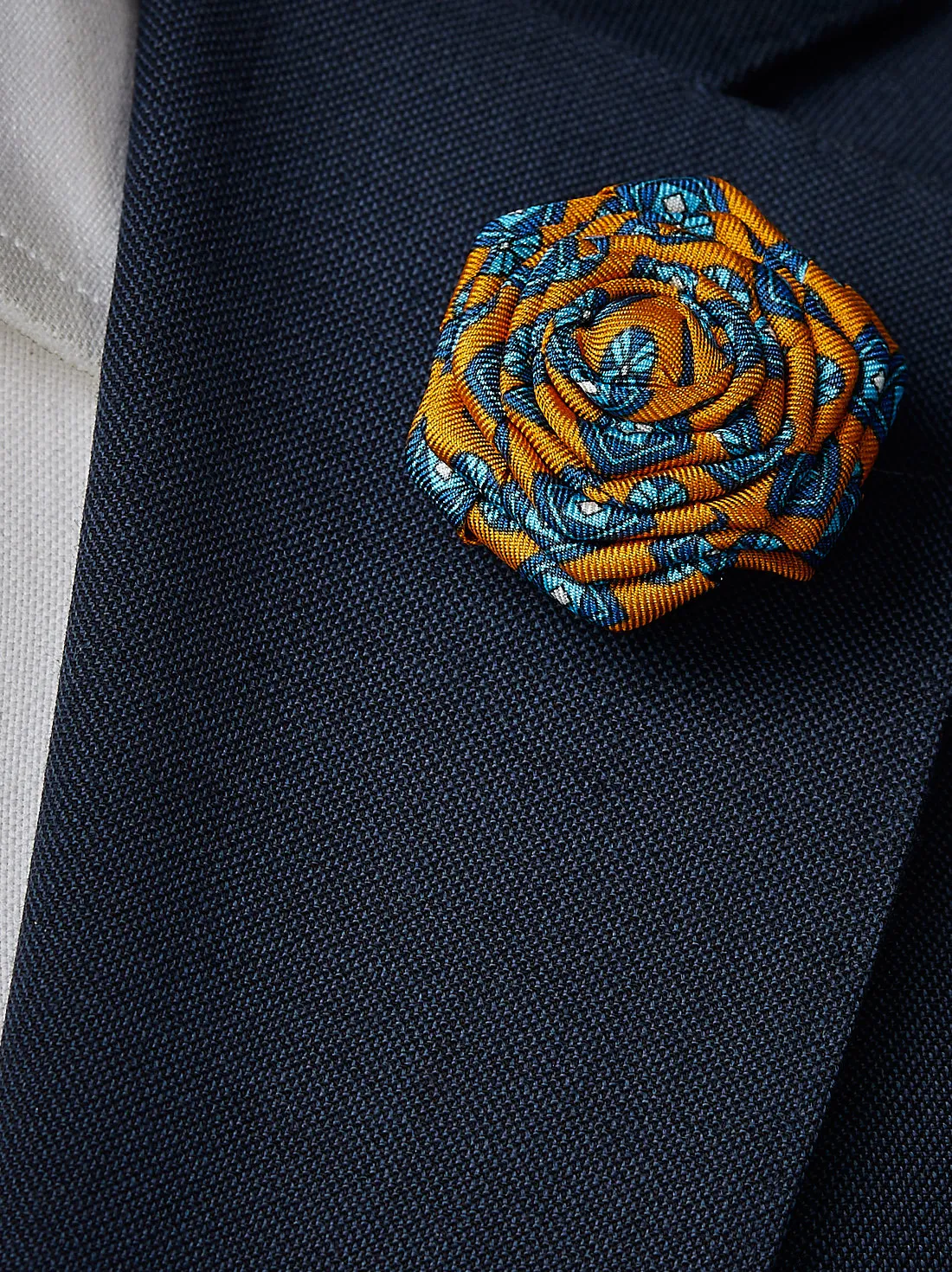 Orange Lapel Pin Parla