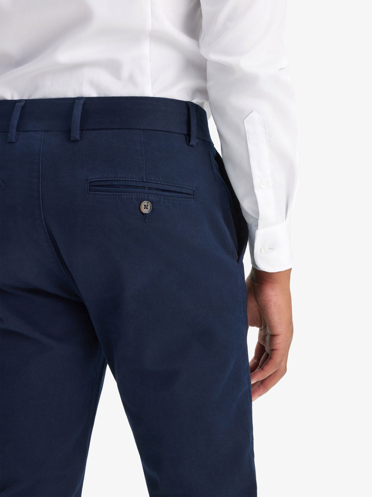 Dark best sale blue chinos