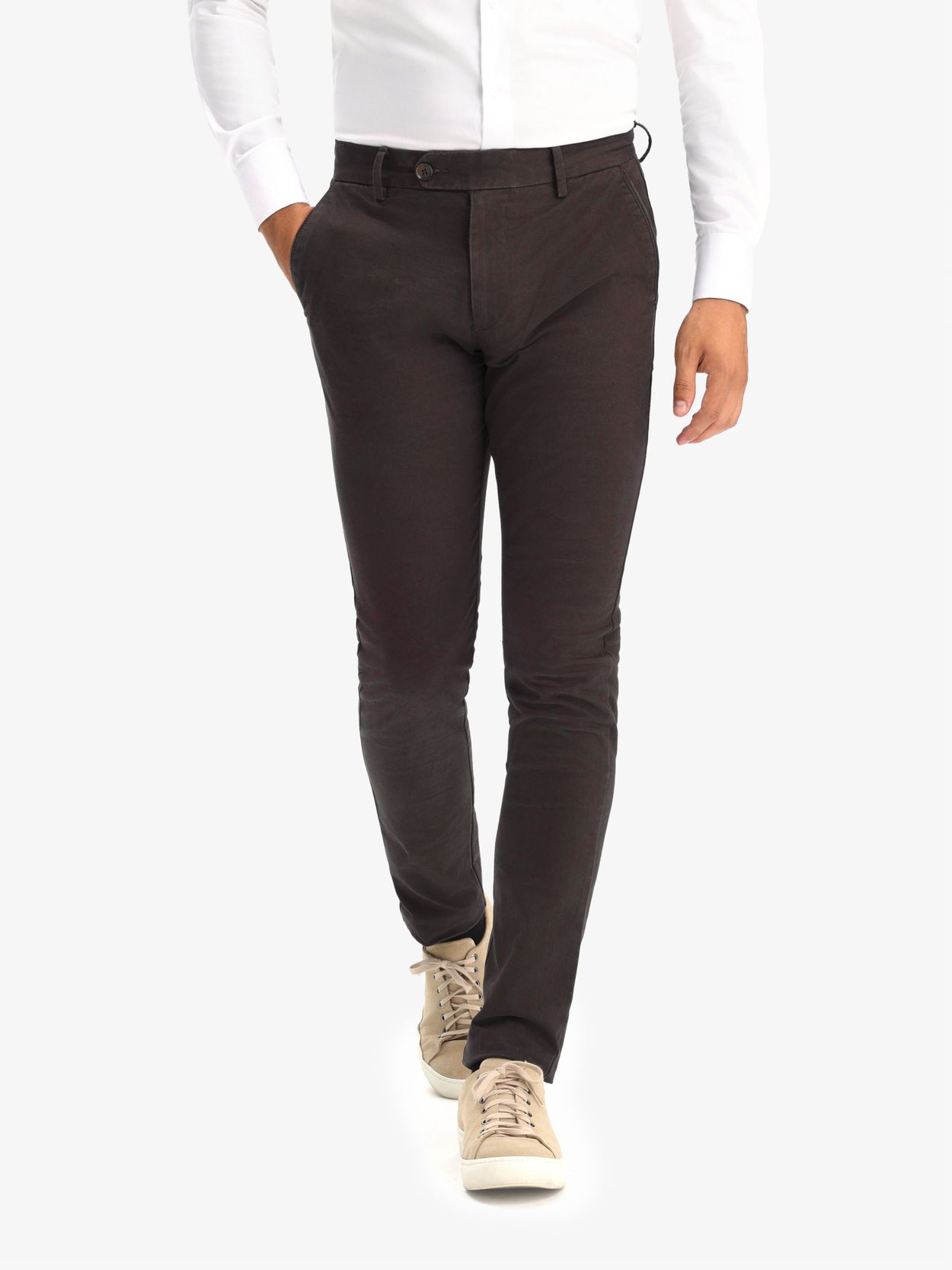 Dark Brown Chinos Soho