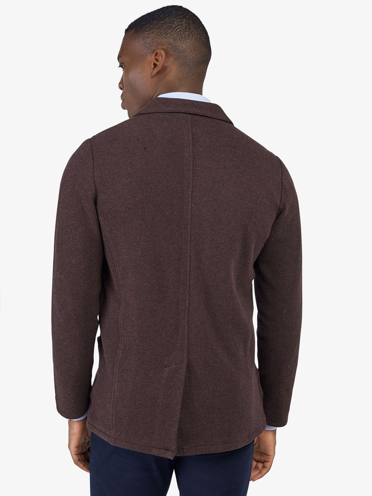 Dark Brown Knitted Jacket