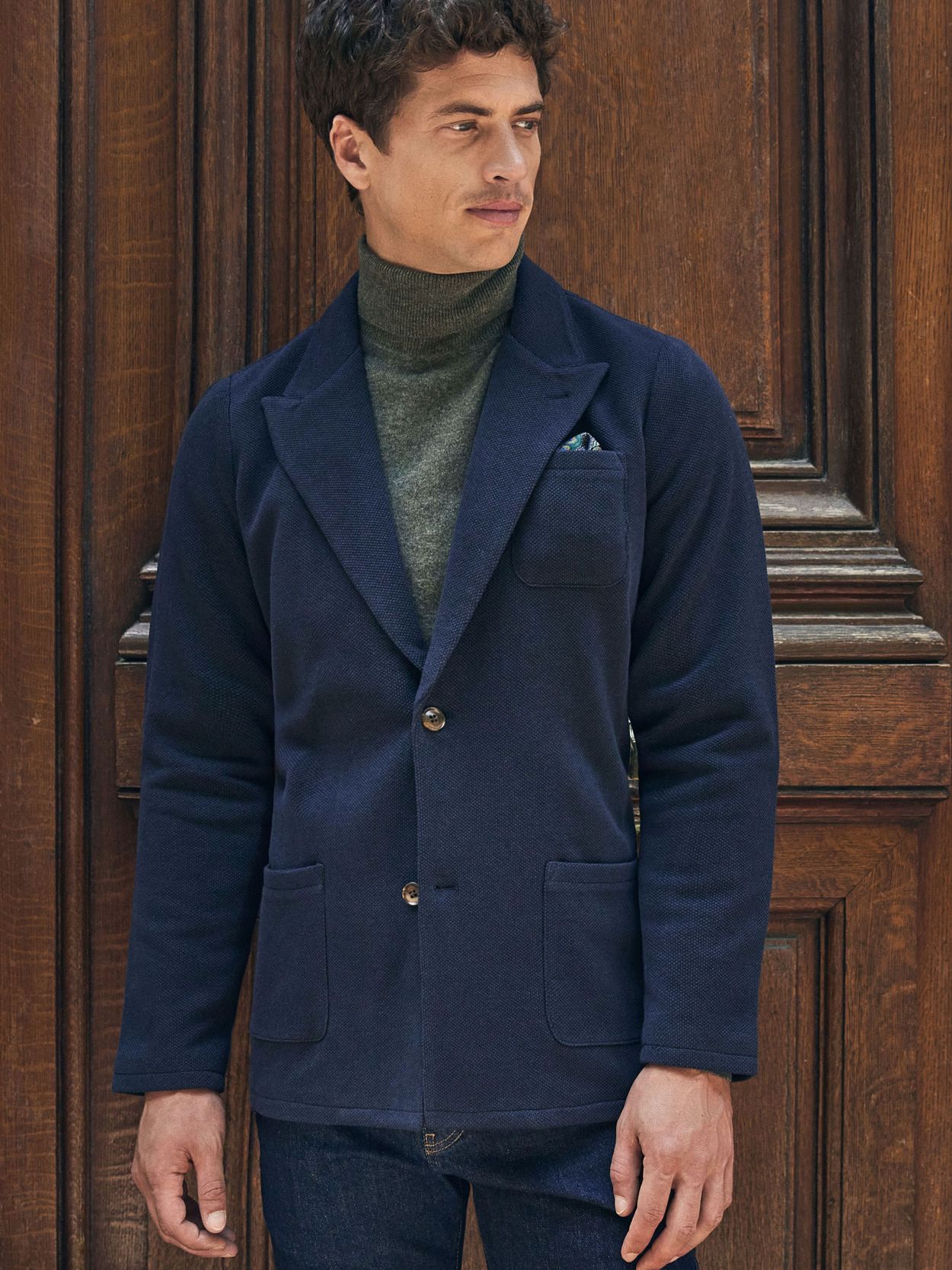 Knit Wool Blazer - Men - Ready-to-Wear