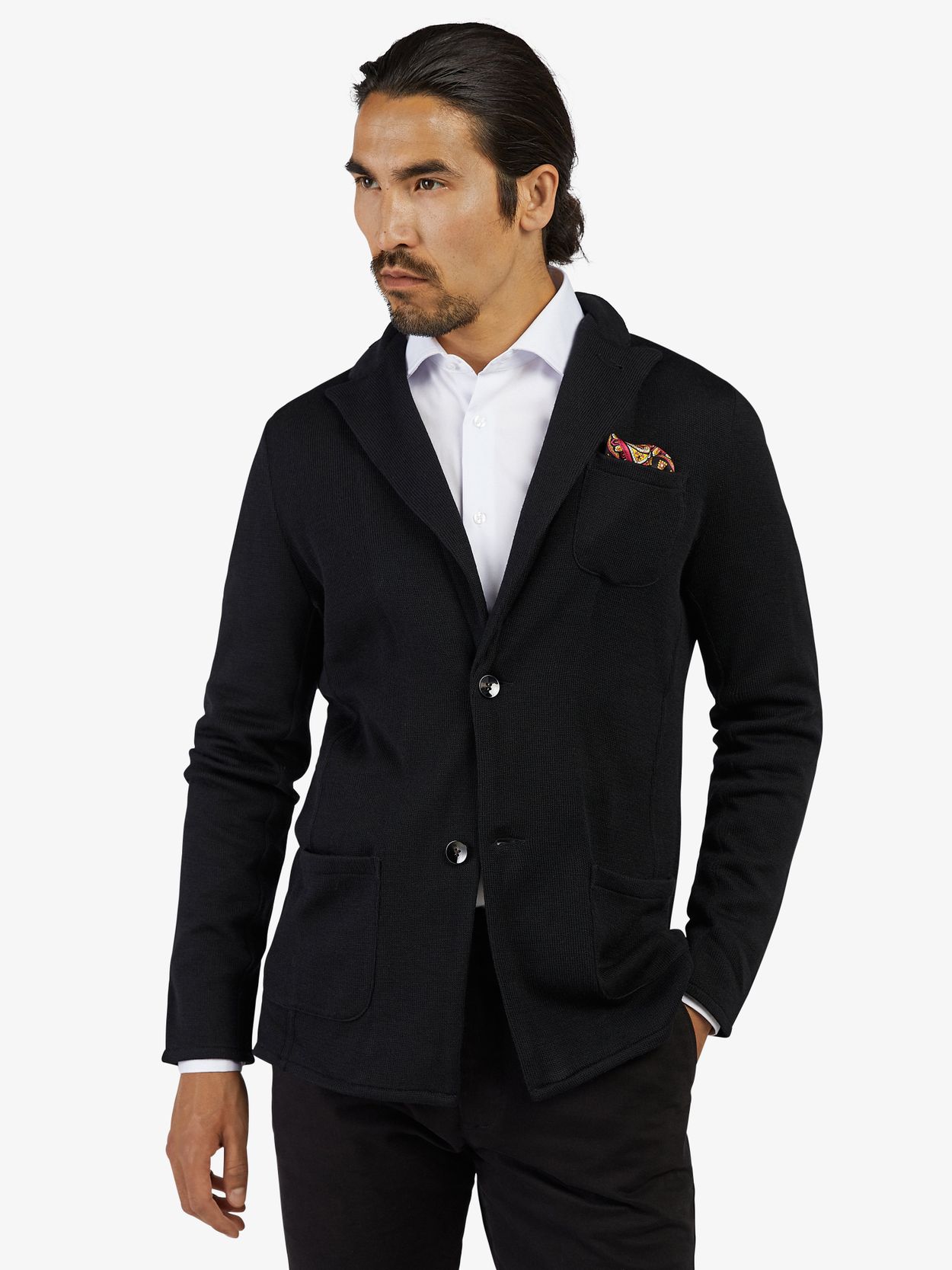 Blazer Tricoté Noir