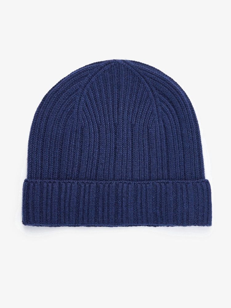 Blue Cashmere Beanie