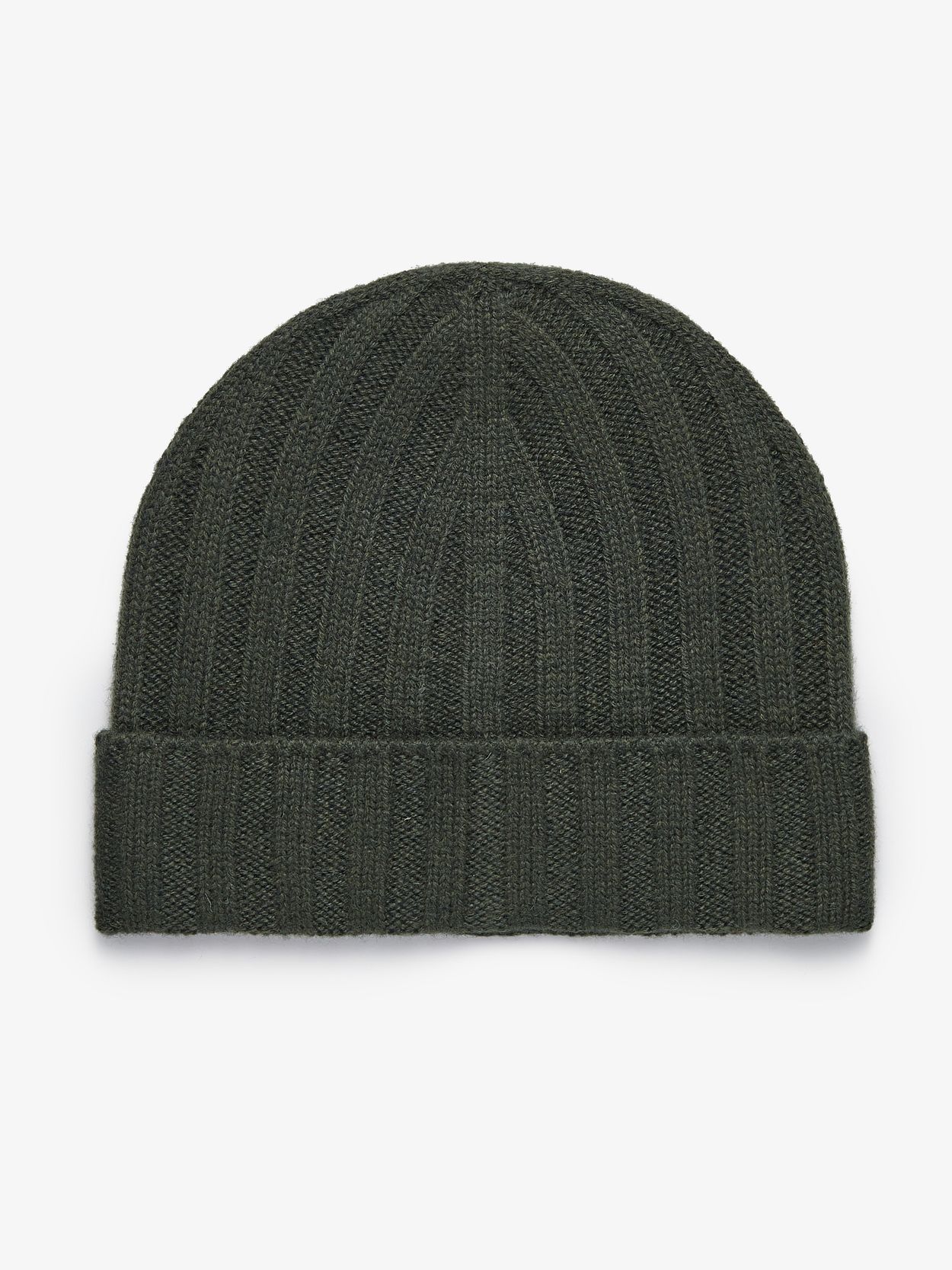 Green Wool Beanie