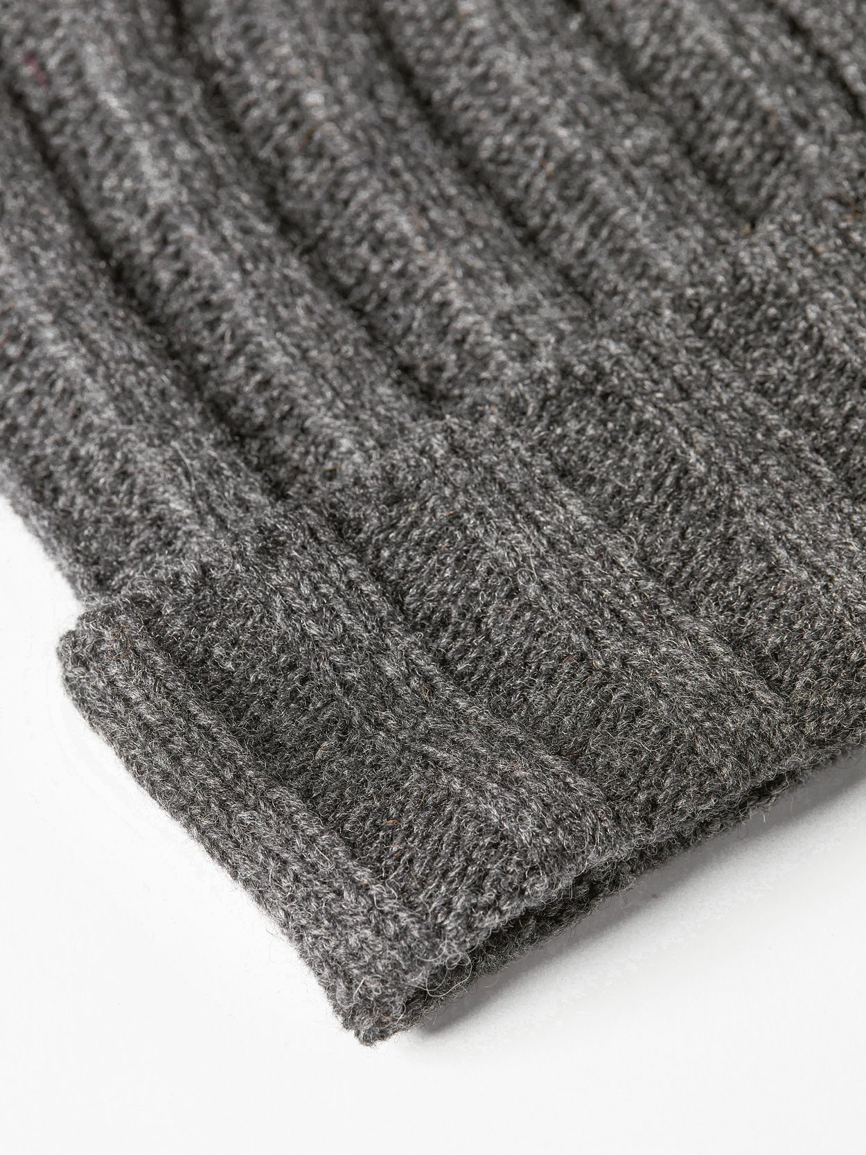 Grey Wool Beanie - Men's wool beanies - Buy online | John Henric