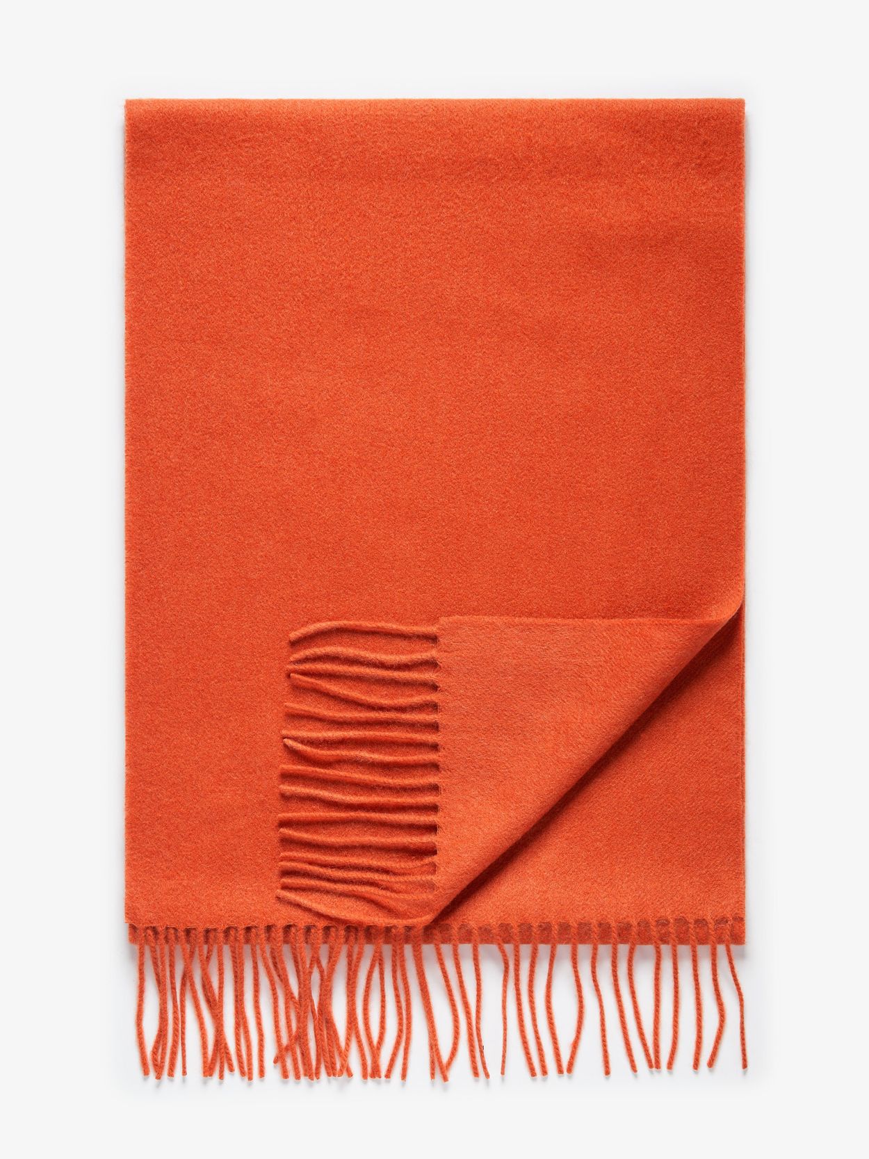 Orange Kashmir Halstørklæde
