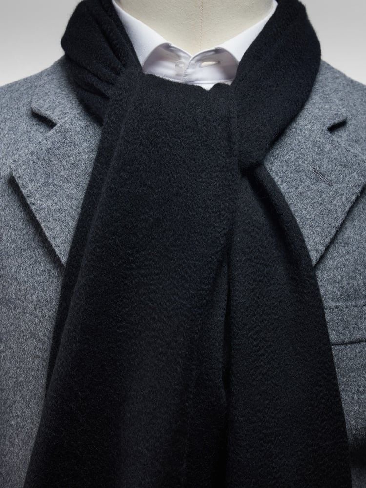 【MFPEN herreekvipering】WOOL SCARF / BLUE mfpen Mens – Neighbour