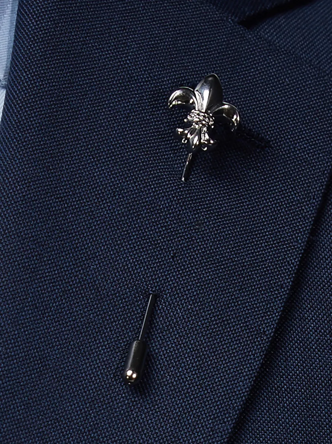 Sølv Lapel Pin Lilja