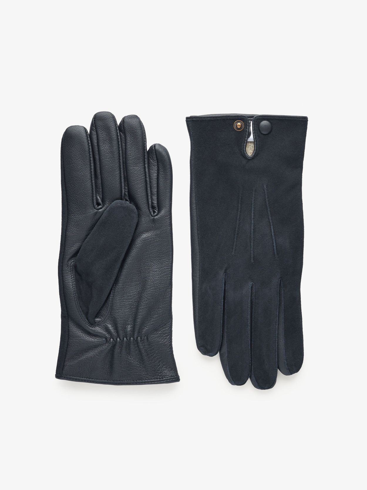 Gants en Daim Bleus Aspen