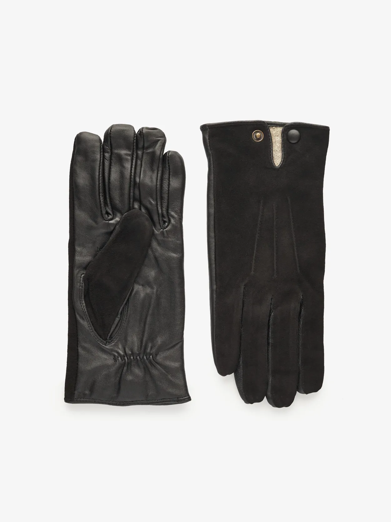 Black Suede Gloves Aspen