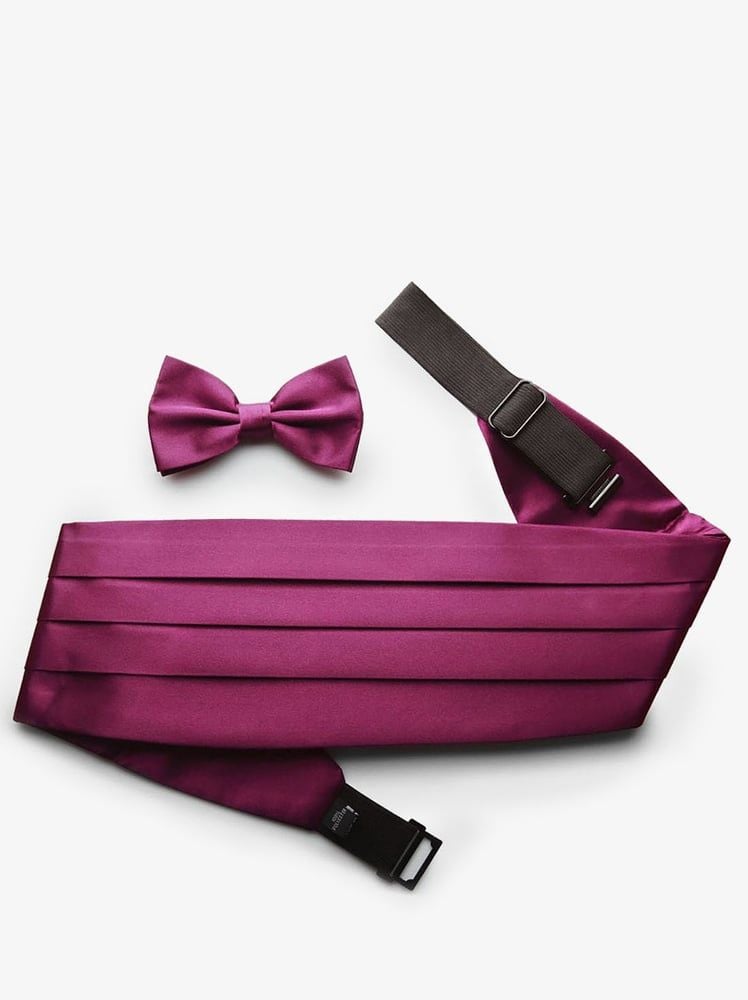 Plum Purple Cummerbund