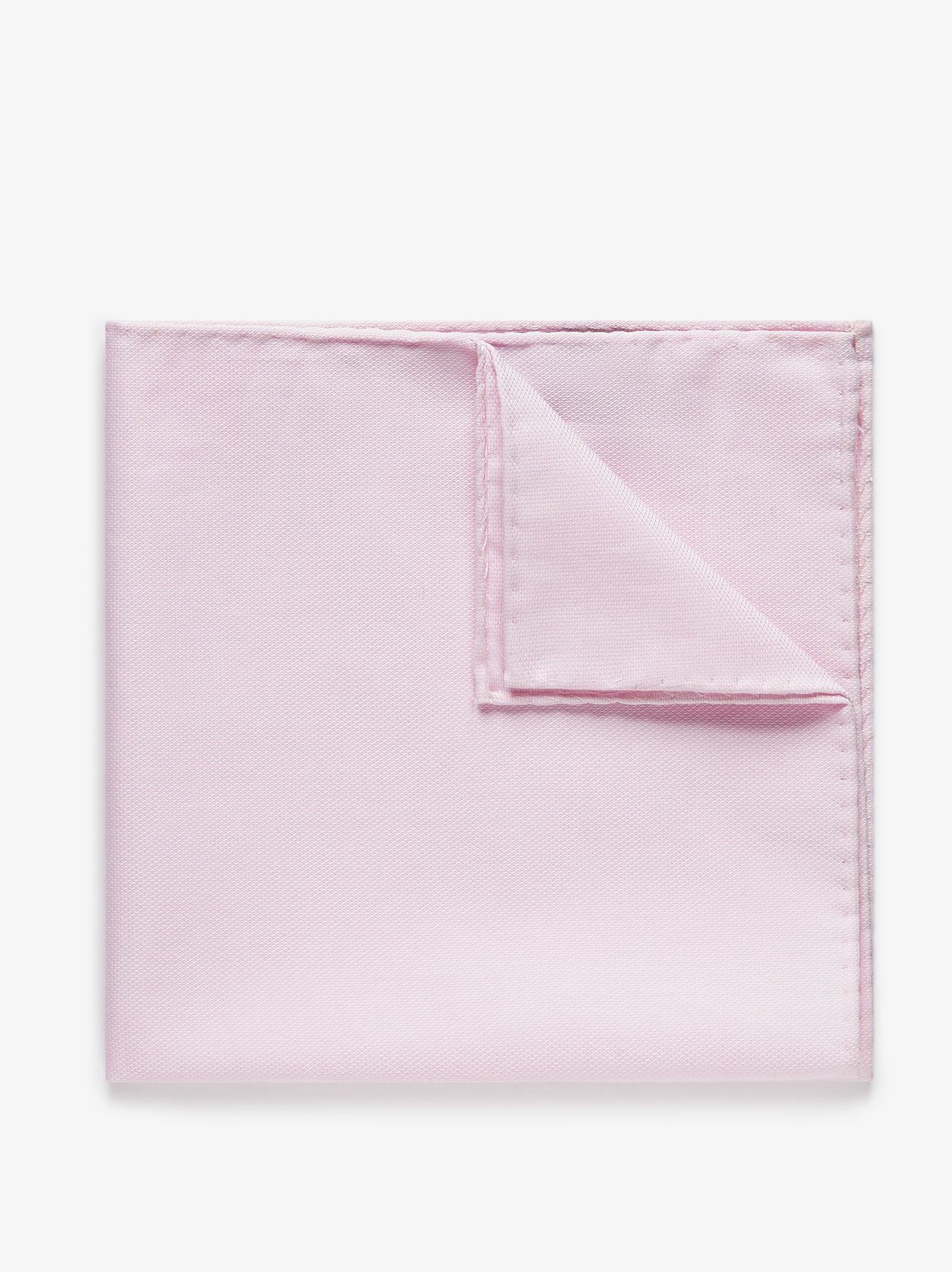 Pink Pocket Square Cotton