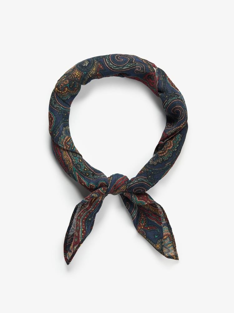 Blue & Red Bandana 