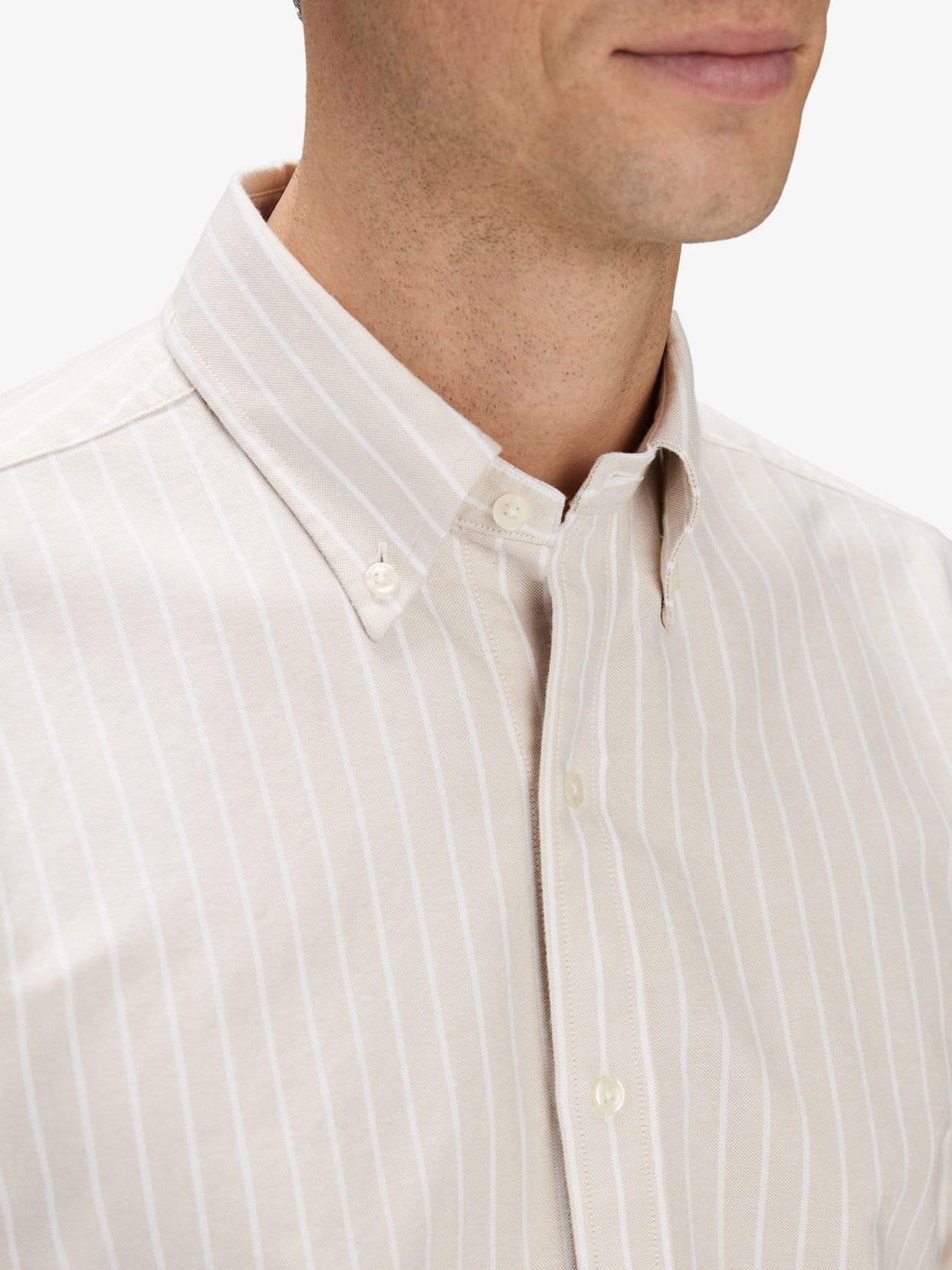 Striped Oxford Shirt - Buy online | John Henric