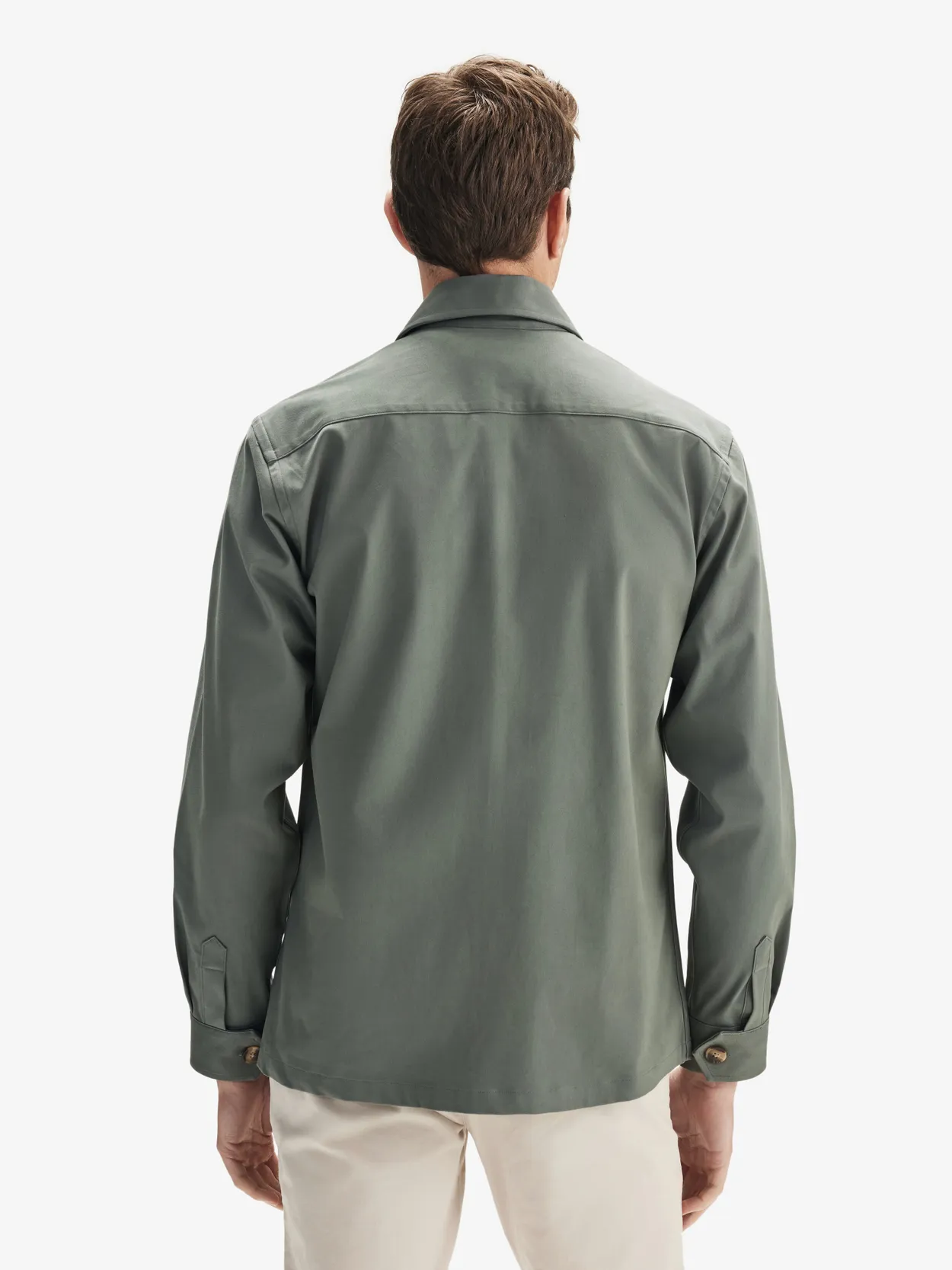 Overshirt Work Verde Oliva Masculina - Oficina Reserva