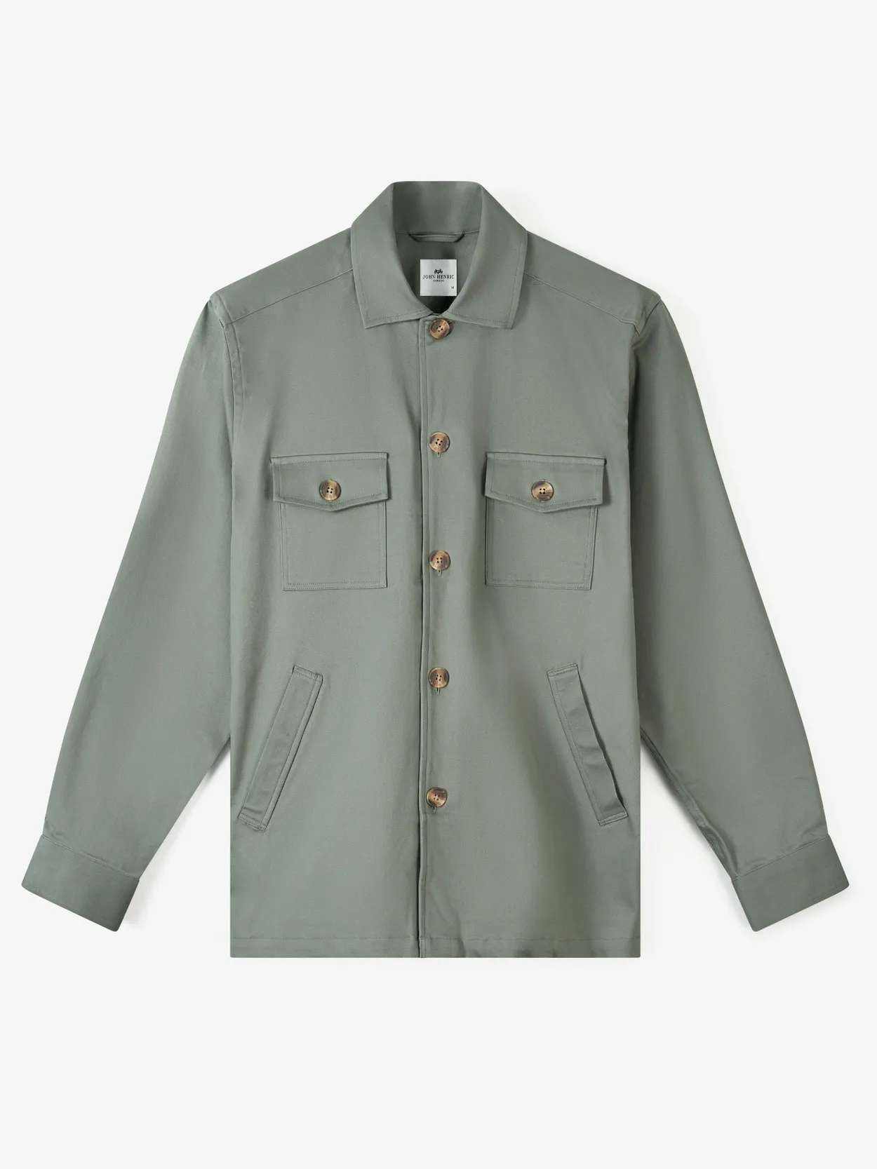 Overshirt Work Verde Oliva Masculina - Oficina Reserva