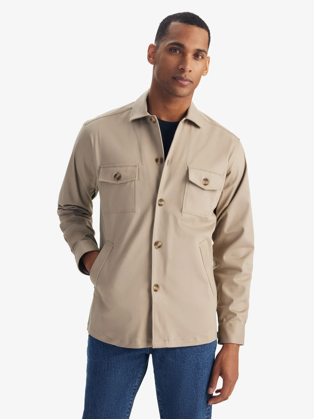 Beige Overshirt