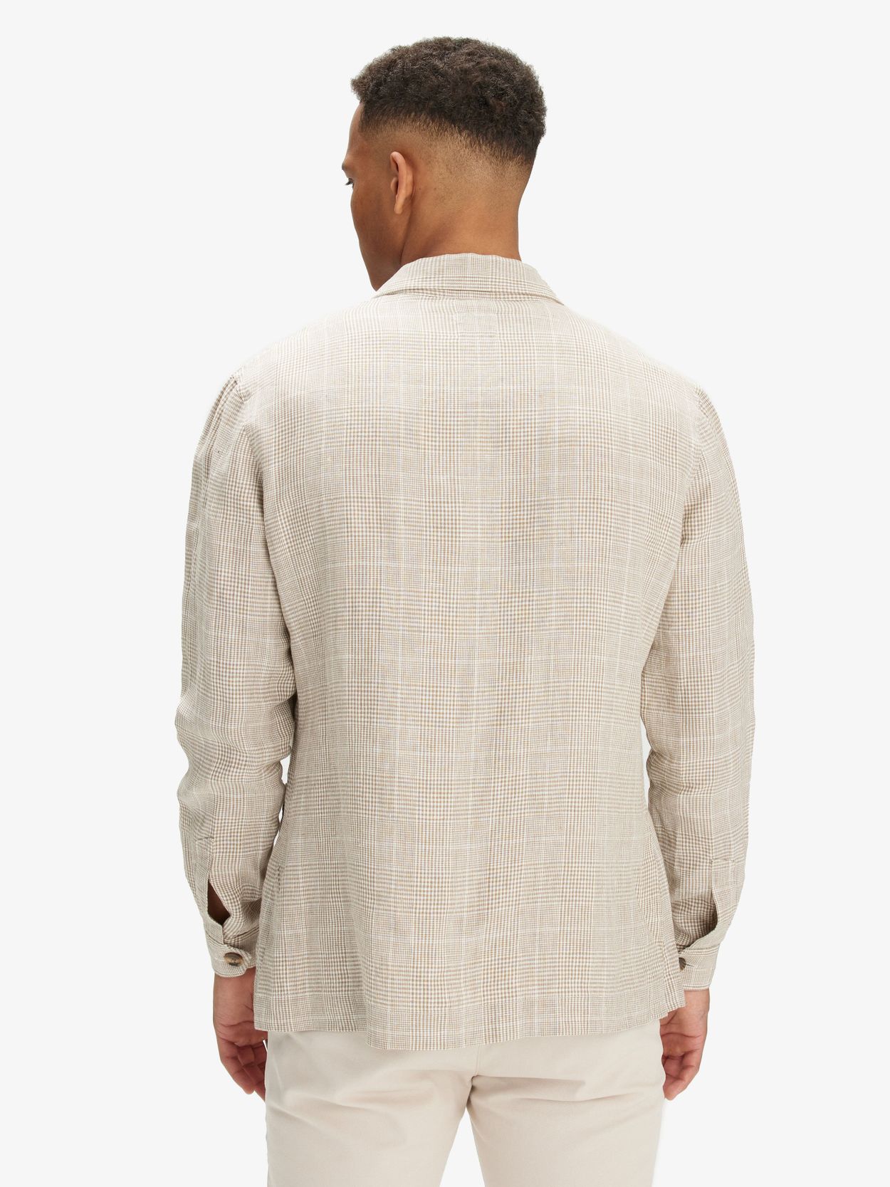 ジャケット・アウター 80s 90s EURO linen tailored jacket beige Jacket Linen Beige | Kiton