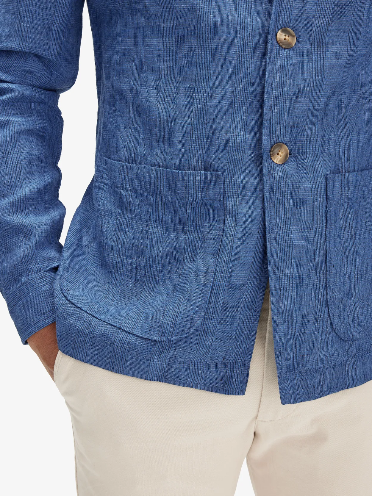 Linen boyfriend outlet jacket