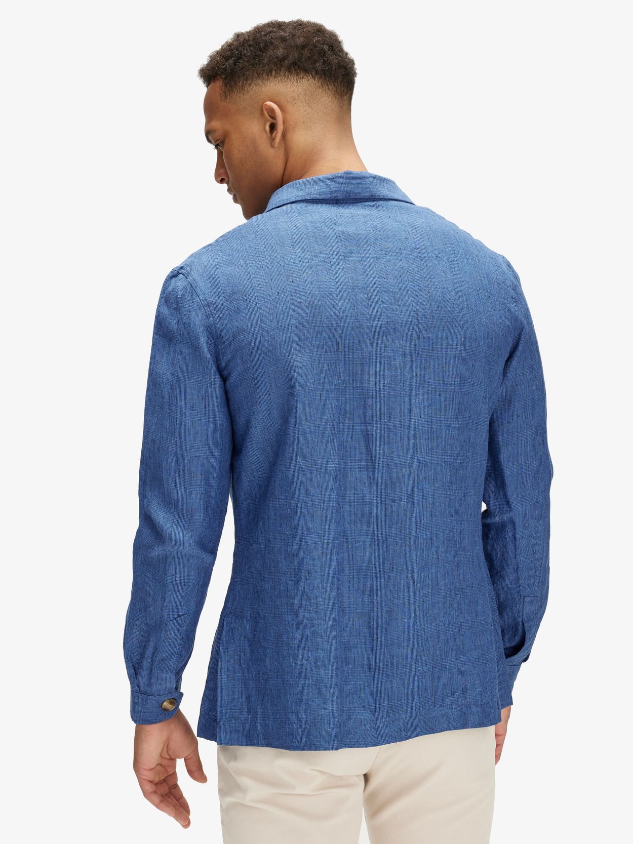 Linen shirt hot sale jacket mens