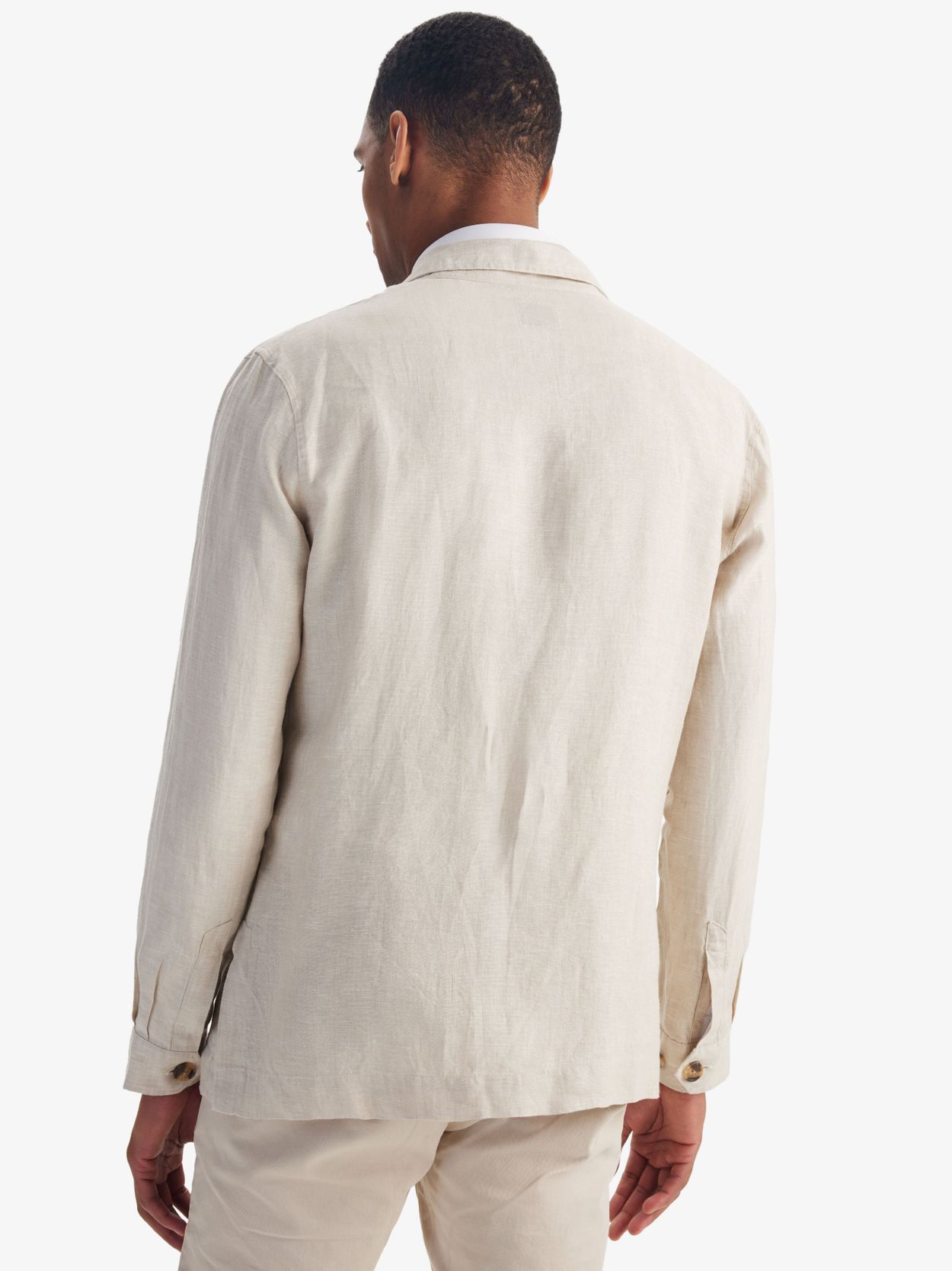 ジャケット・アウター 80s 90s EURO linen tailored jacket beige Linen Shirt Jacket - Buy online | John Henric