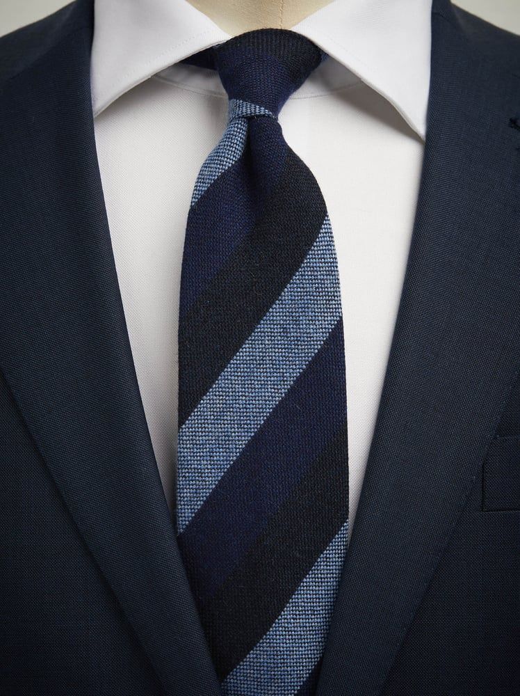 Blaue & Hellblaue Krawatte
