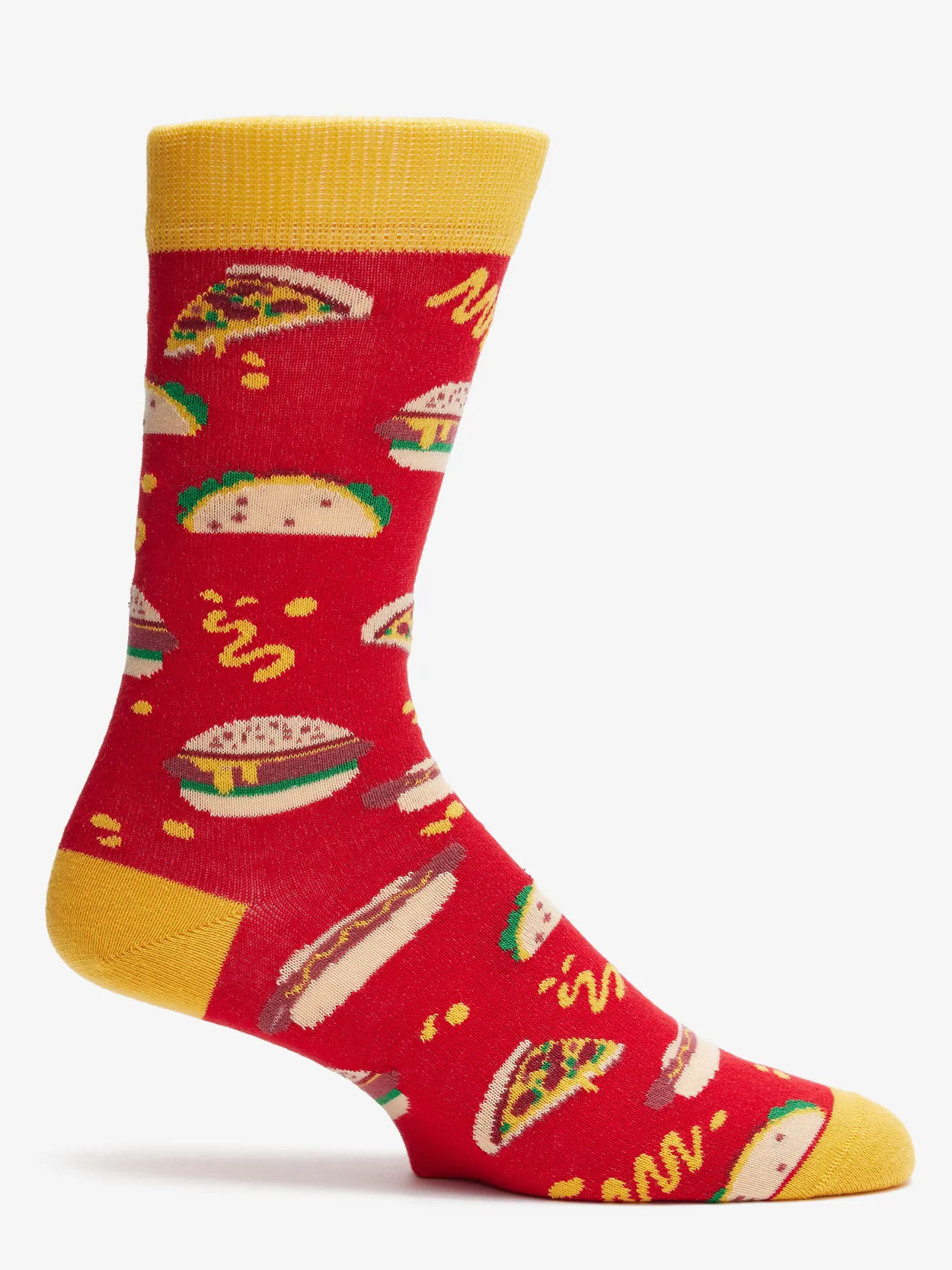 Socks Belize Red & Yellow