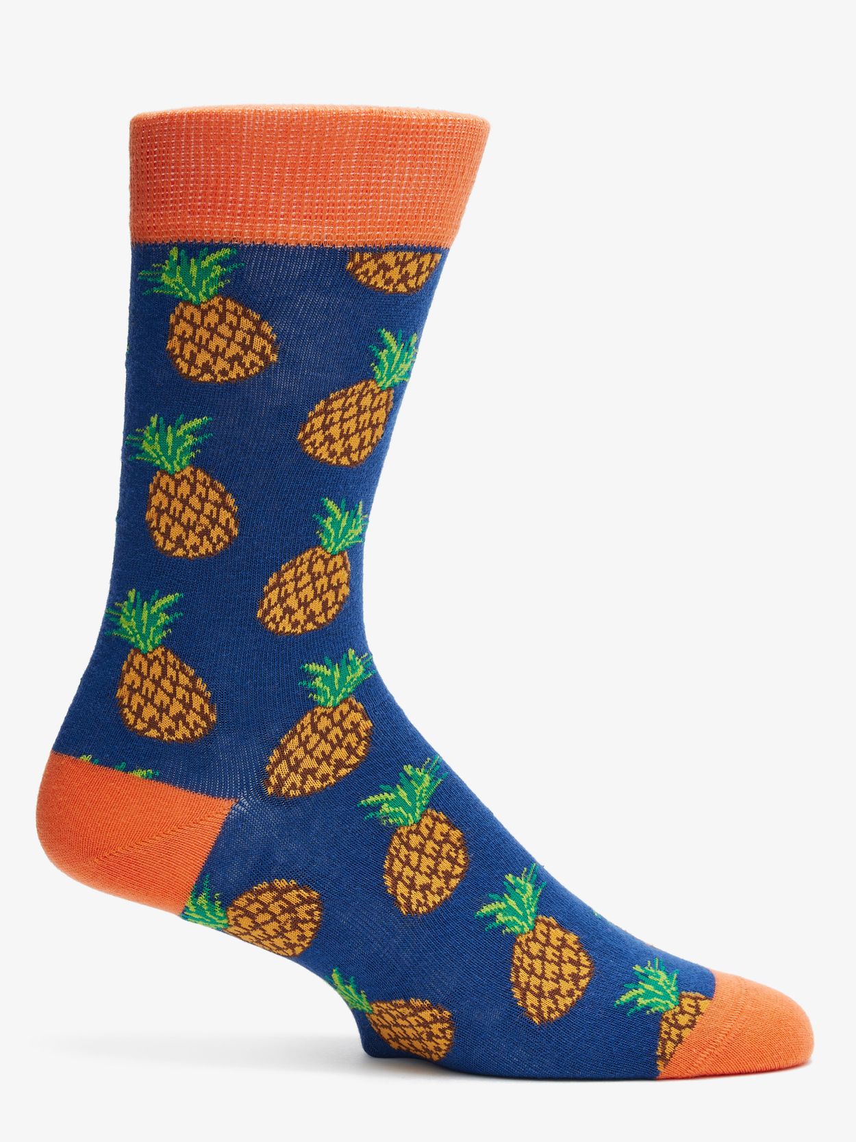 Blau & Orange Socken Belize