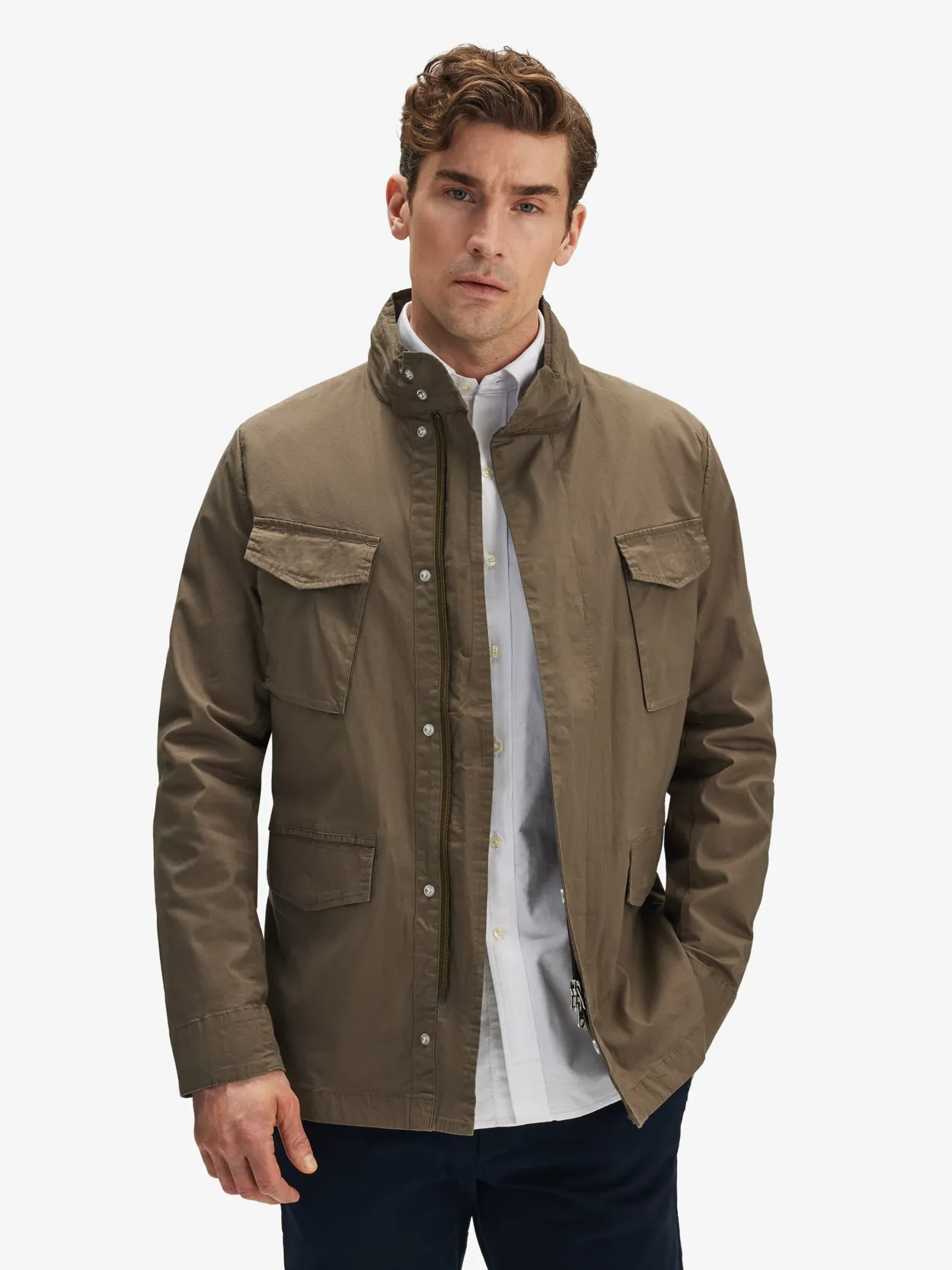 Mens green shop field jacket