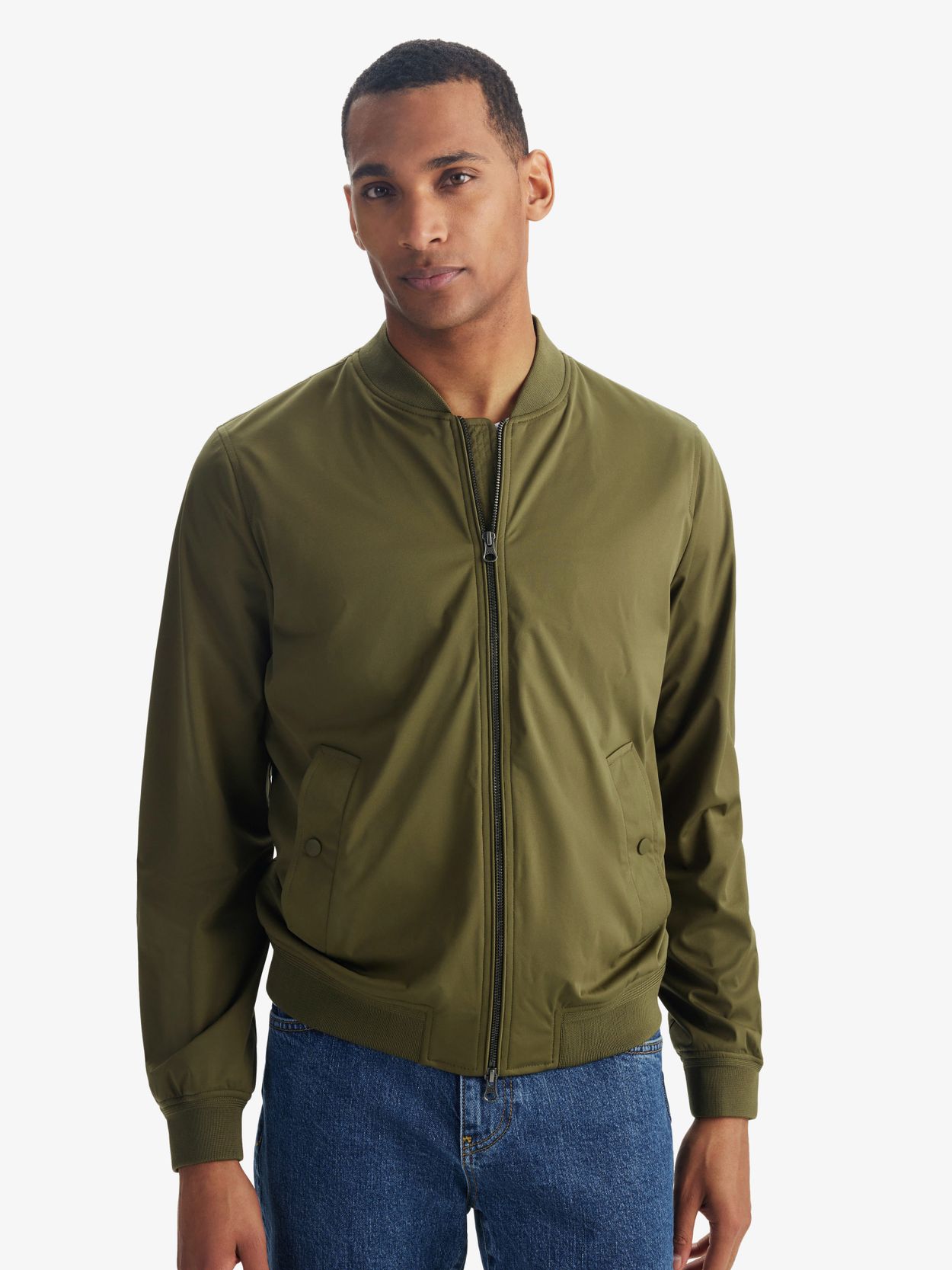 Mens on sale green bomber