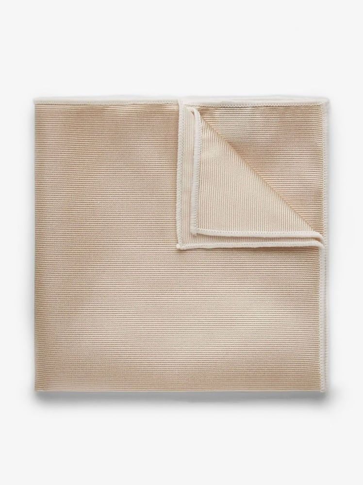 Mouchoir De Costume Pour Homme – Carré De Poche En Soie Et Polyester, Motif Sobre, Parfait Pour Mariage Ou Soirée Chic