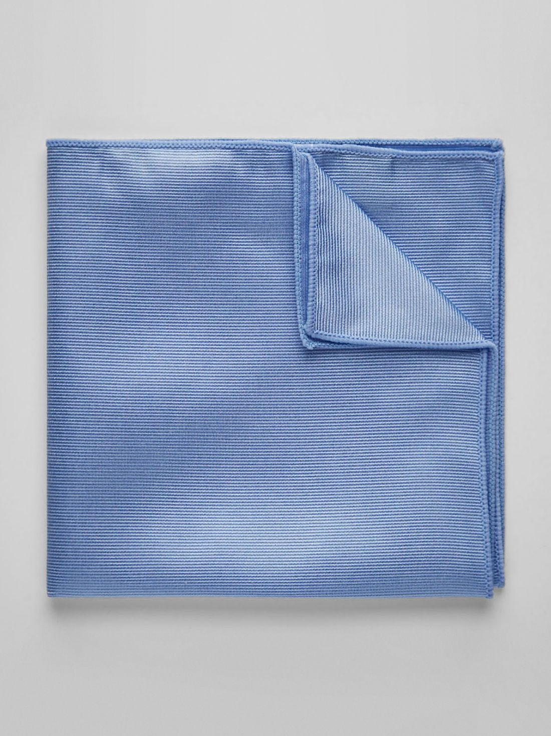 Light Blue Pocket Square Plain