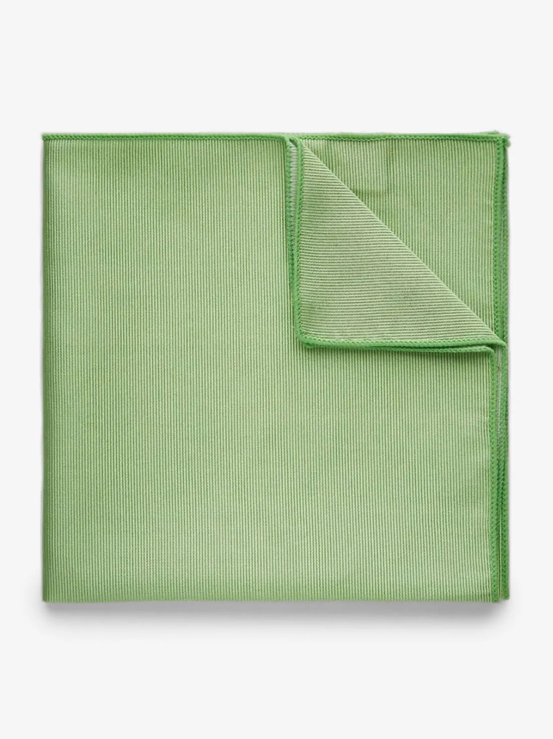 Light Green Pocket Square Plain