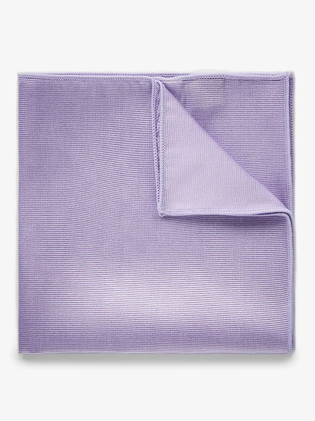 Light Purple Pocket Square Plain