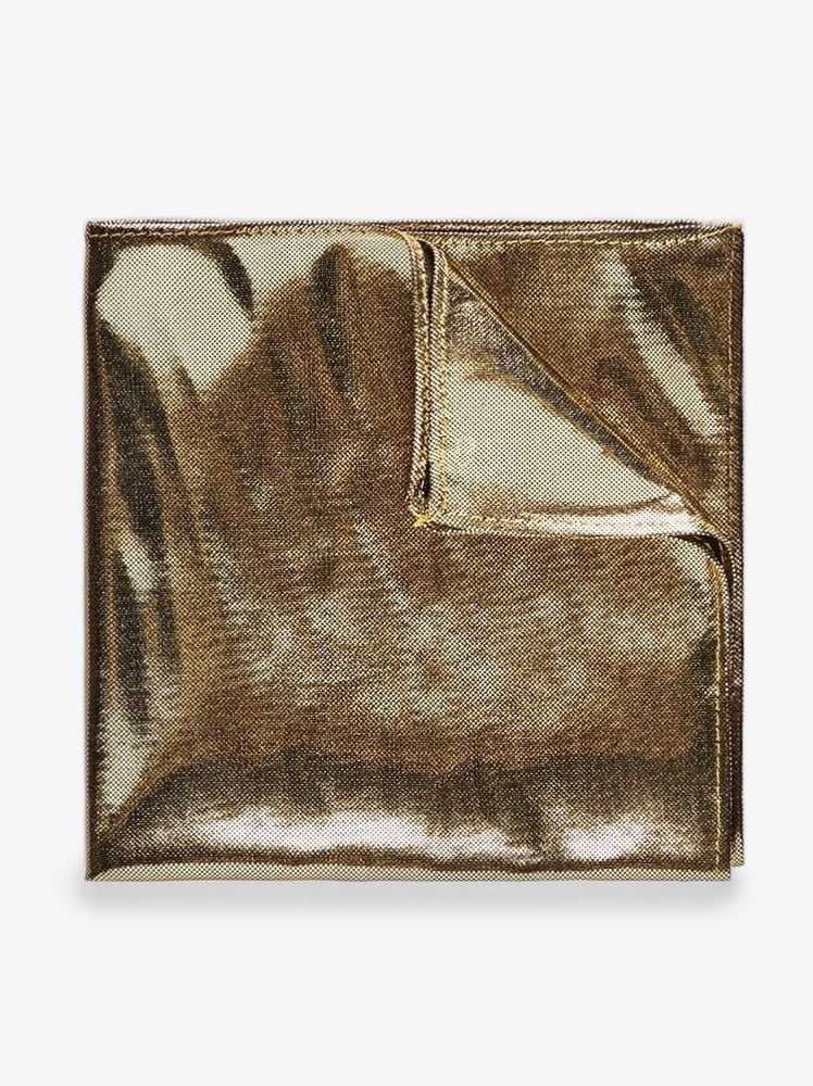 Gold Pocket Square Formal