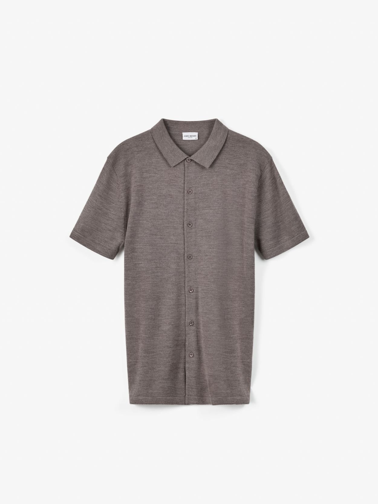 LIDNM / Llife ONLINE STORE / WOOL KNIT PO SHIRT