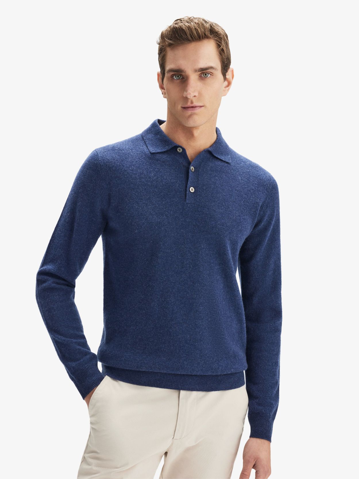 Blue Polo Sweater