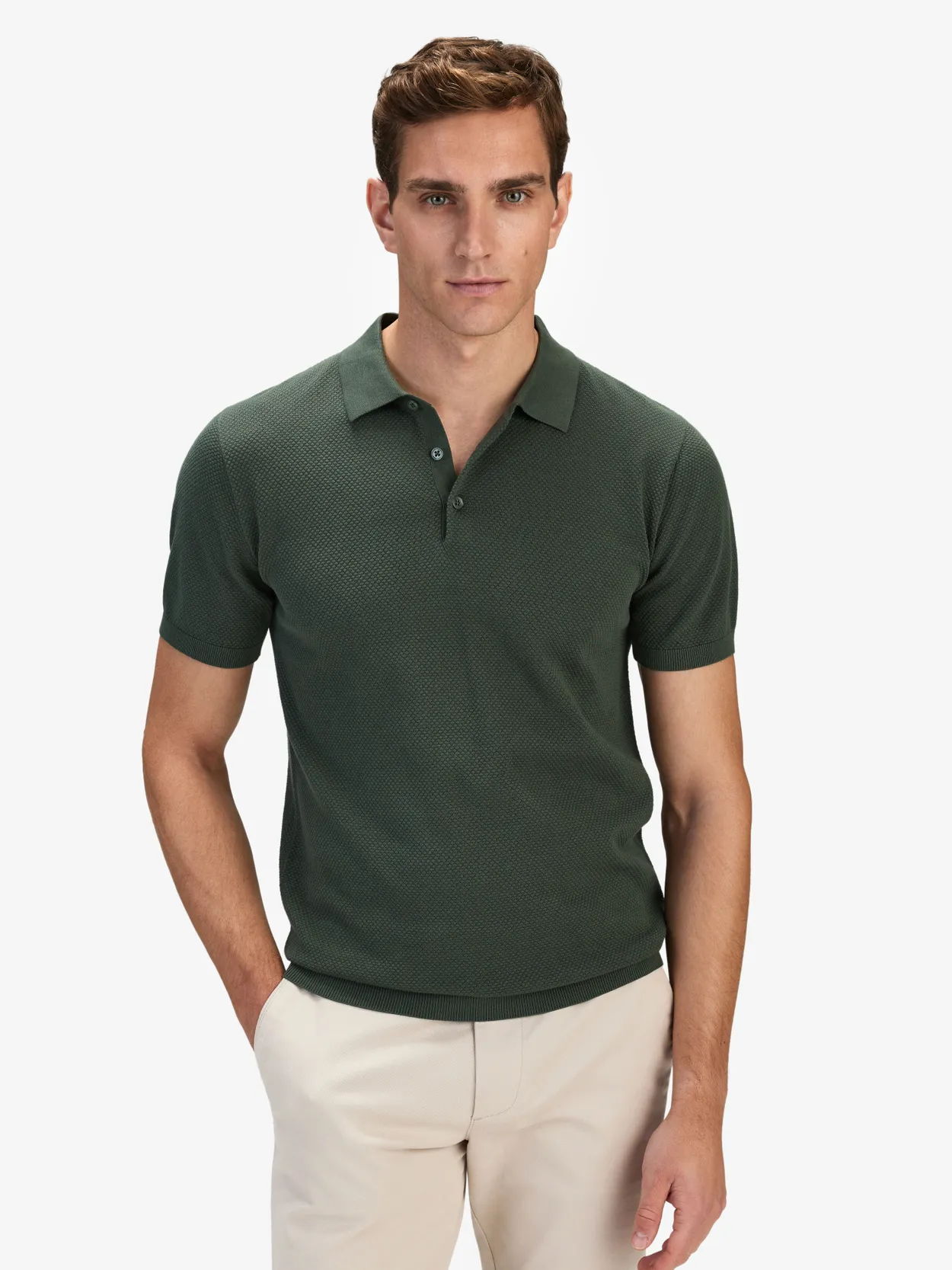 Mens shop cotton polos