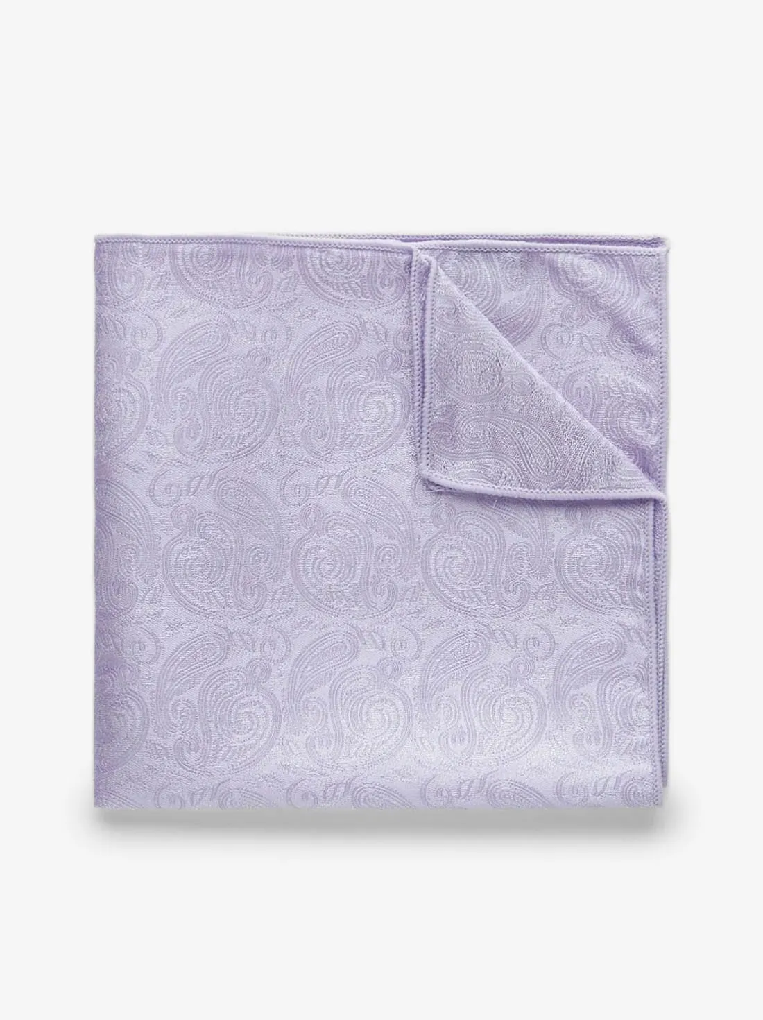 Light Purple Pocket Square Formal