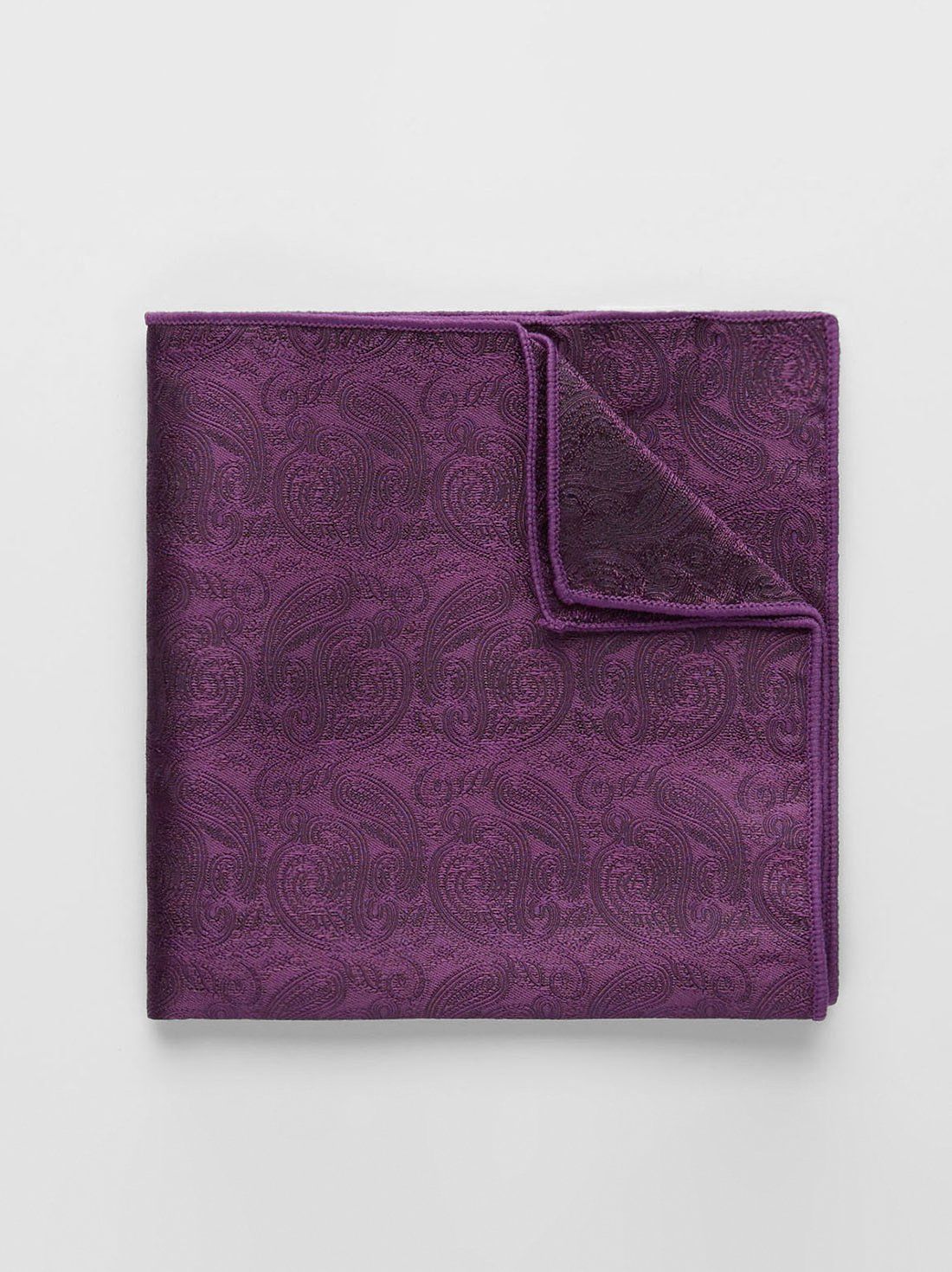 Purple Pocket Square Formal