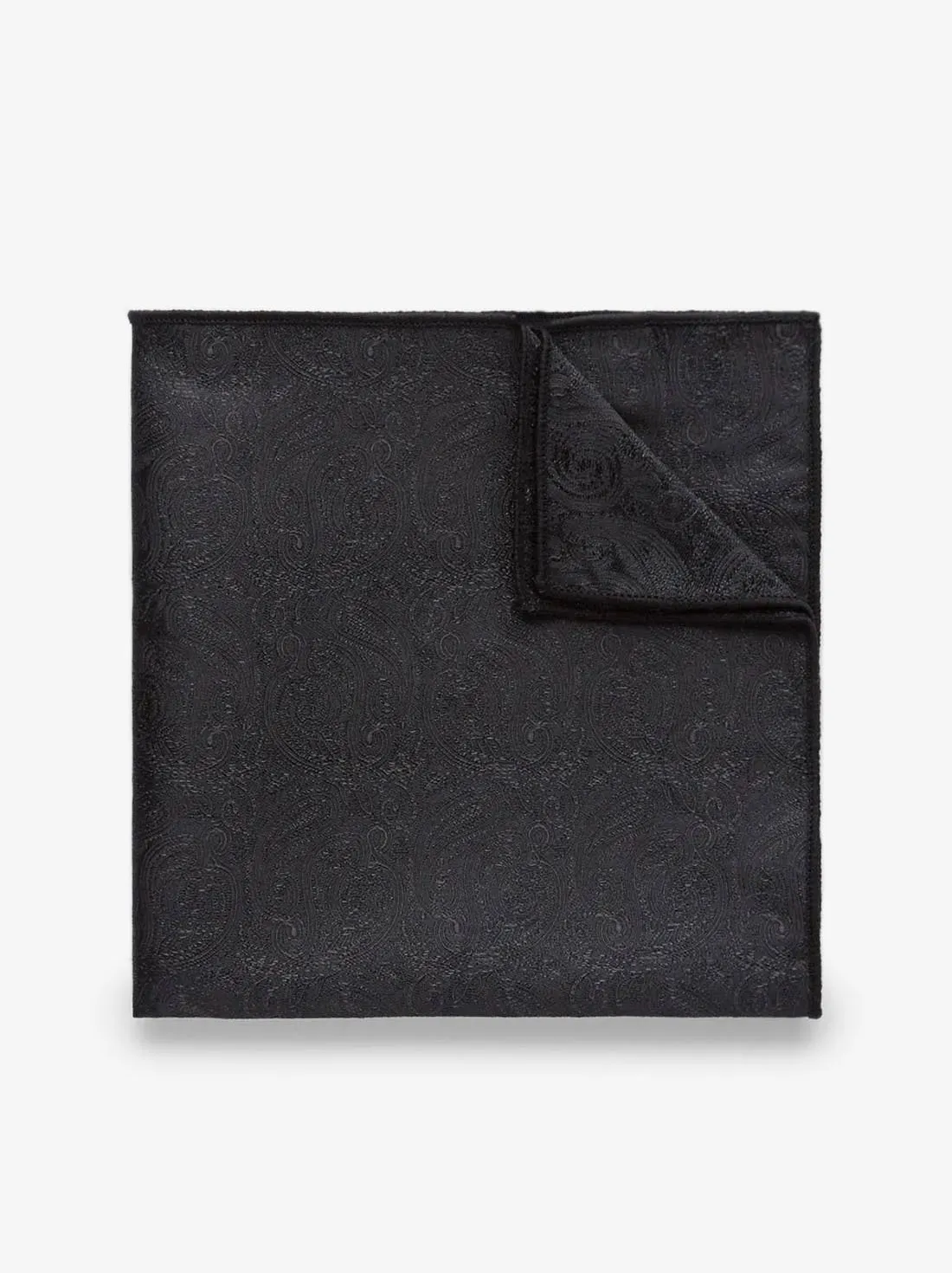 Black Pocket Square Formal