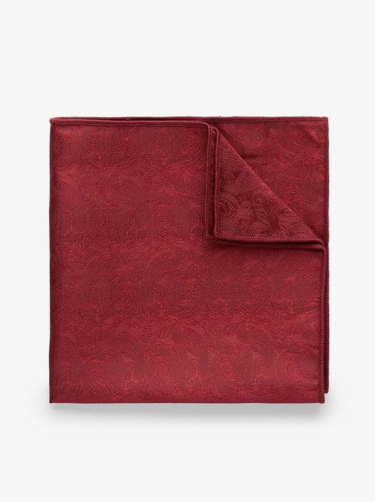 Burgundy Pocket Square