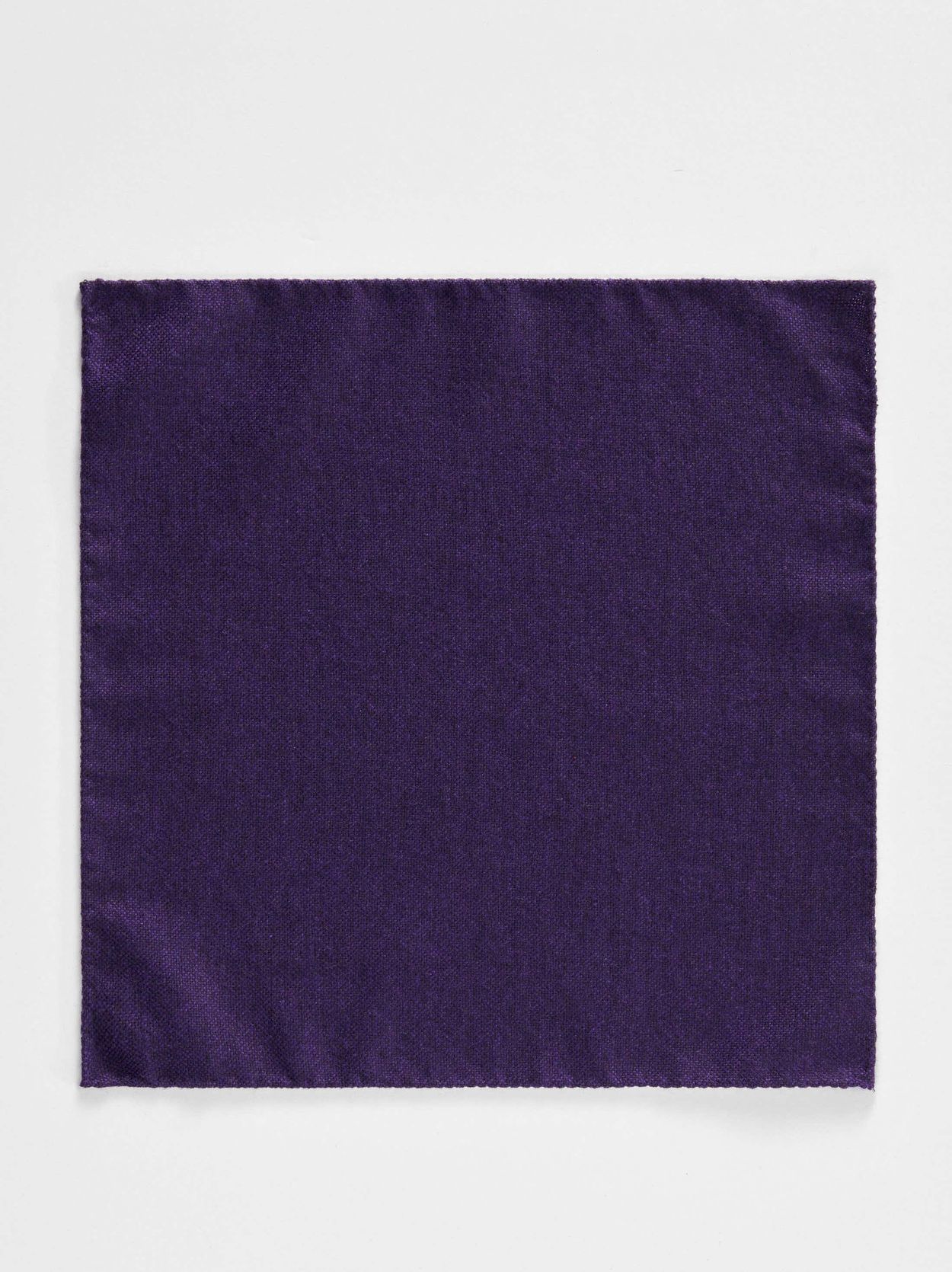 Purple Cashmere Pocket Square