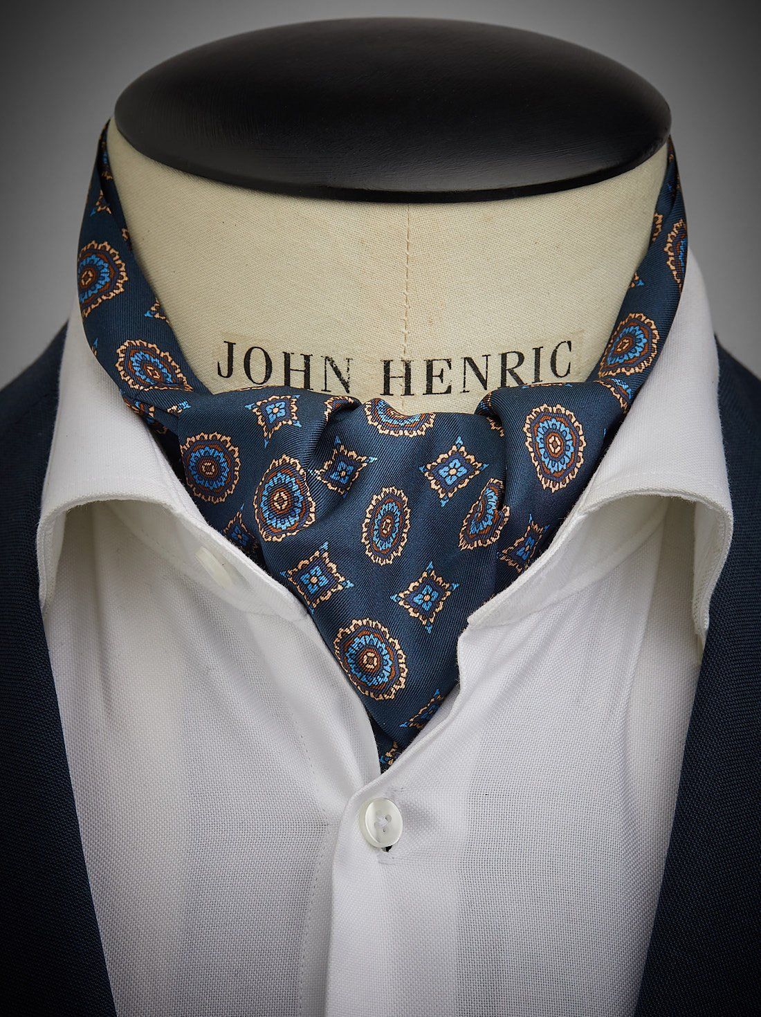 Men's Ascot Ties & Cravats | Free Shipping | John Henric