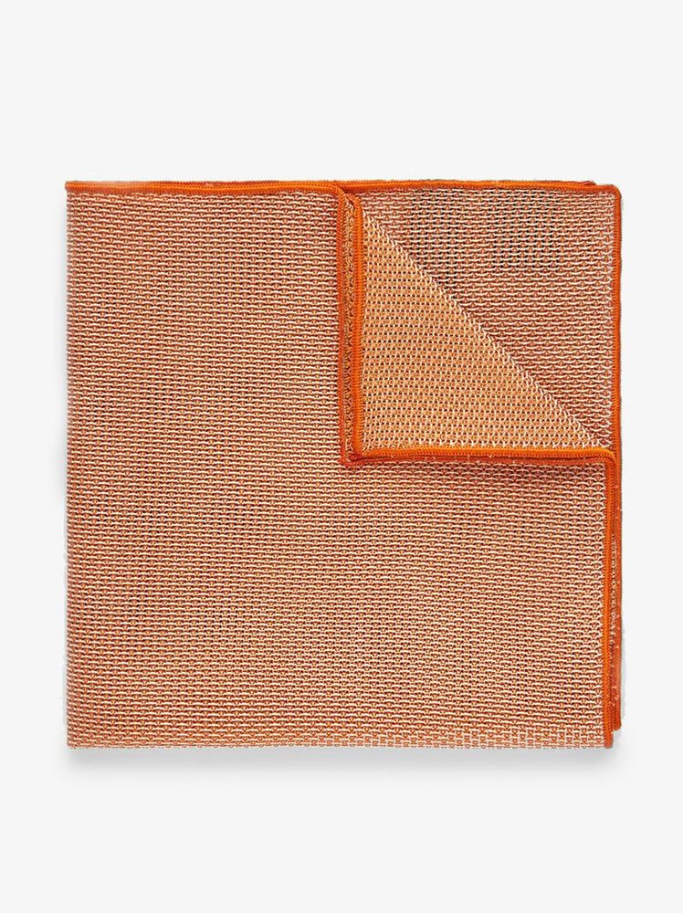 Orange Grenadine Pocket Square