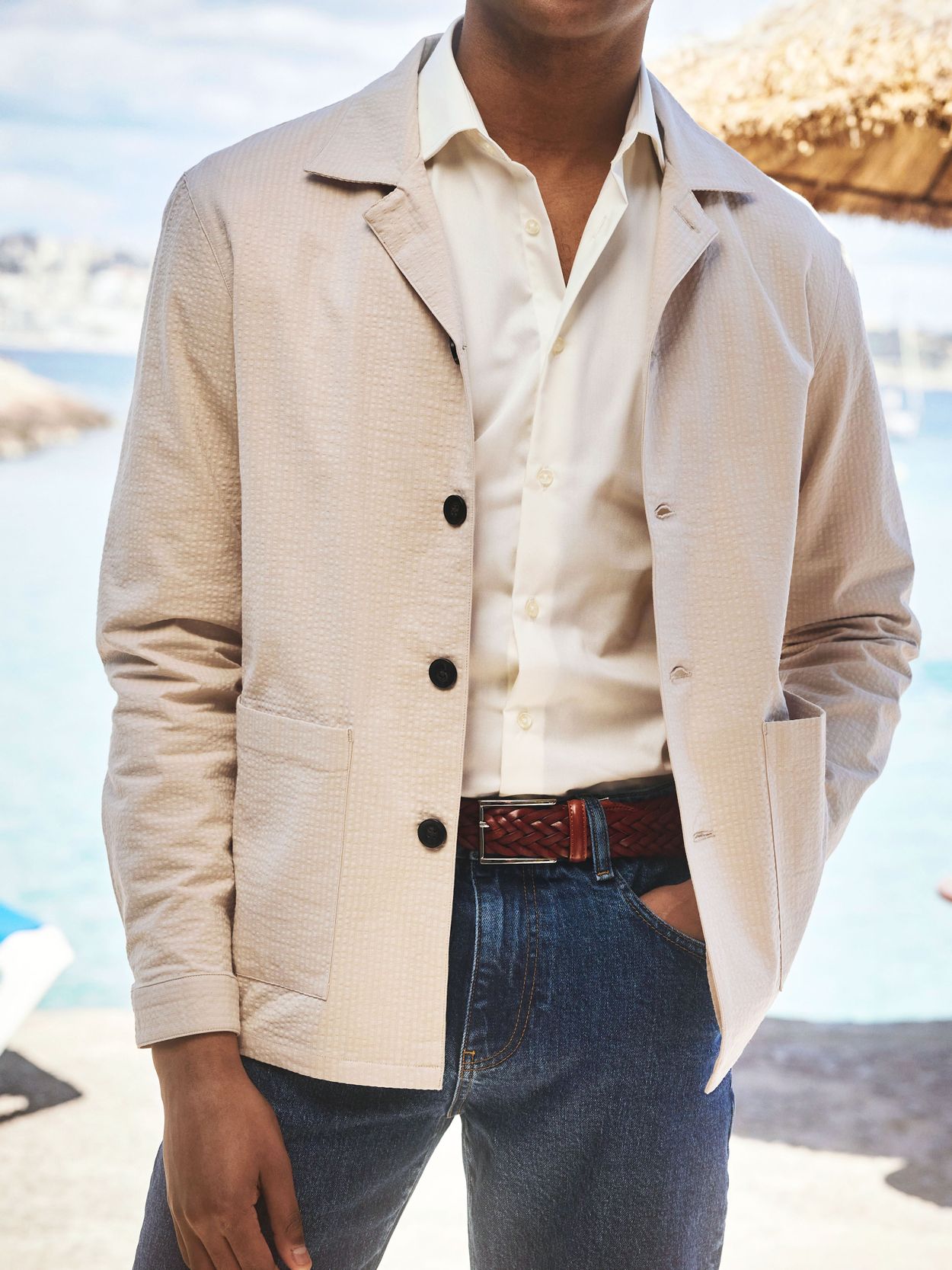 Beige Overshirt